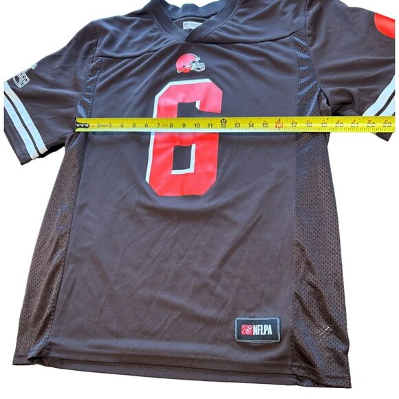 Cleveland Browns Baker Mayfield #6 Dawg Pound NFLPA Field Jersey‎ Size L |V1 - Picture 6 of 6